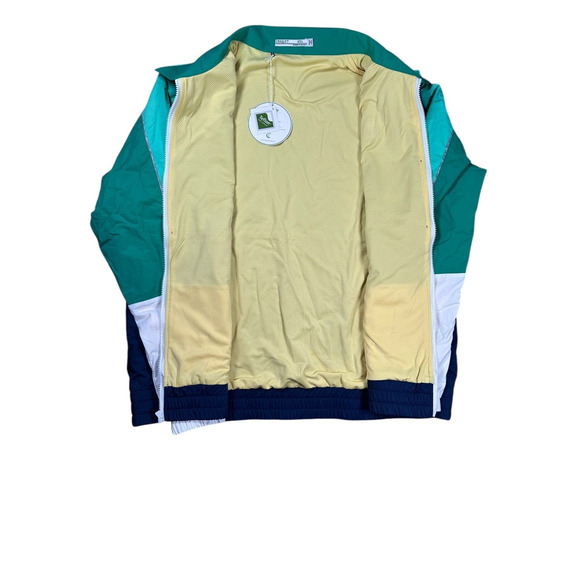 Criquet Windbreaker Jacket Mens Size XXL Golf Colorblock NWT Track Nylon - Picture 3 of 10